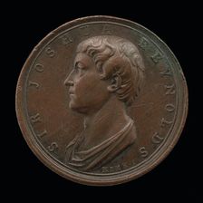 Sir Joshua Reynolds, 1723-1792, Painter [obverse], 1773. Creator: John Kirk