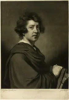 Sir Joshua Reynolds, 1770. Creator: James Watson