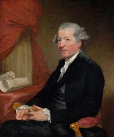 Sir Joshua Reynolds, 1784. Creator: Gilbert Stuart
