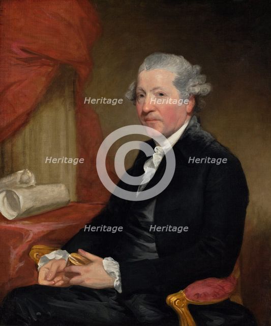 Sir Joshua Reynolds, 1784. Creator: Gilbert Stuart.