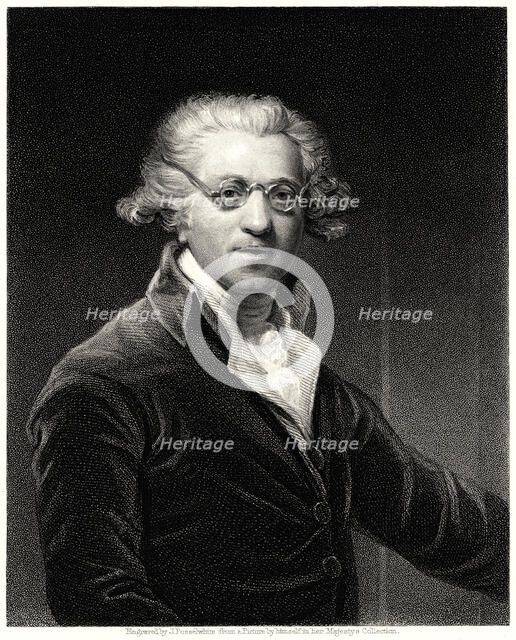 'Sir Joshua Reynolds', 19th century. Artist: James Posselwhite