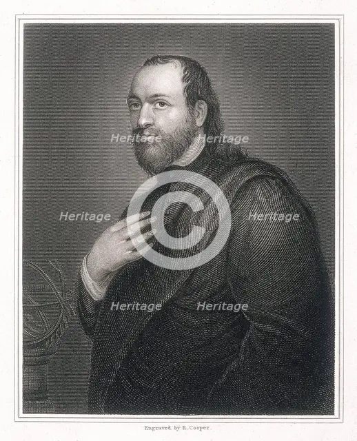 Sir Kenelm Digby, 1825. Artist: R Cooper