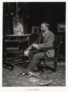 Sir Luke Fildes, RA, c1889-1891. Creator: Ralph W Robinson