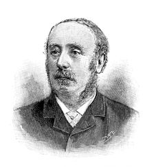 Sir Lewis Morris, 1895. Creator: P Naumann