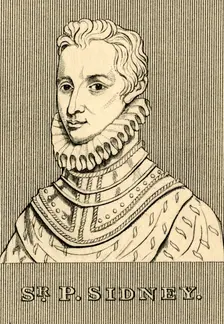 Sir P. Sidney (1554-1586), 1830. Creator: Unknown