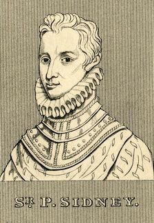 Sir P. Sidney (1554-1586), 1830. Creator: Unknown