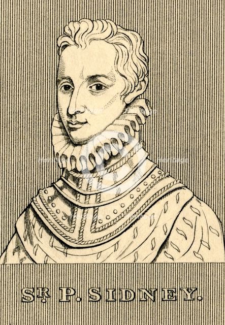 'Sir P. Sidney', (1554-1586), 1830. Creator: Unknown.
