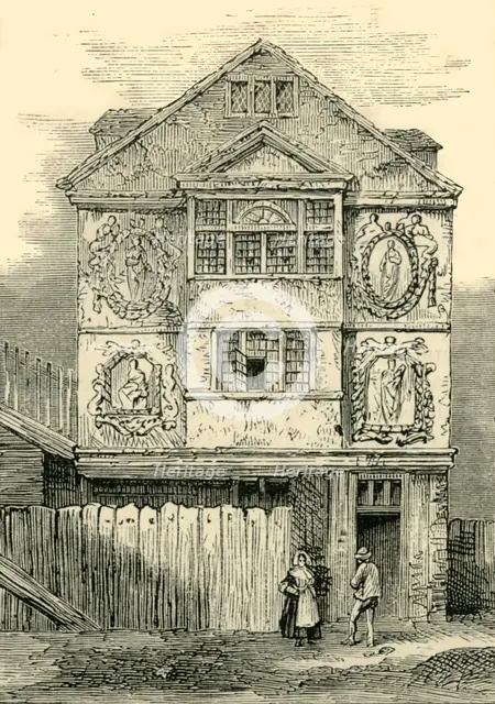 'Sir Paul Pindar's Lodge', 1791, (c1872). Creator: Unknown.