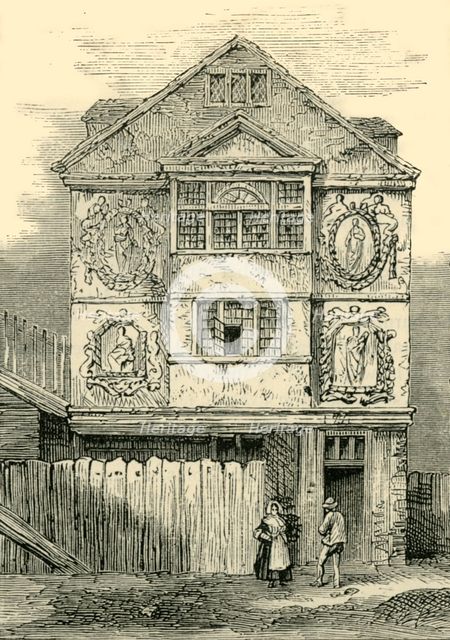 'Sir Paul Pindar's Lodge', 1791, (c1872). Creator: Unknown.