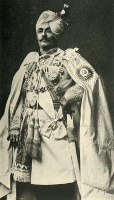 Sir Pertab Singh late 19th century, (c1920). Creator: Carl Vandyk