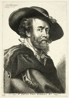 Sir Peter Paul Rubens, 1757. Creator: Thomas Worlidge