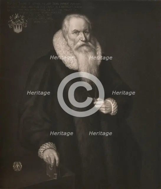 'Sir Peter Young', c16th century, (1904). Artist: Unknown.