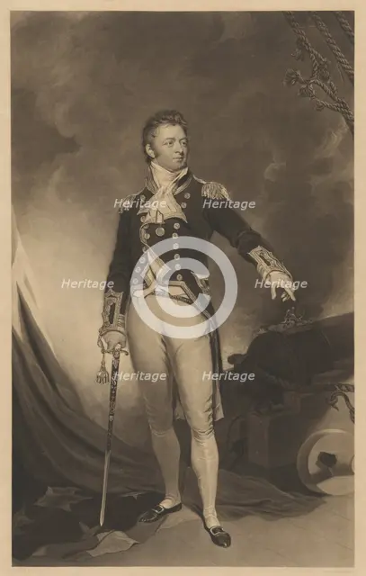 Sir Philip Bowes Vere Broke, published 1816. Creator: Charles Turner.