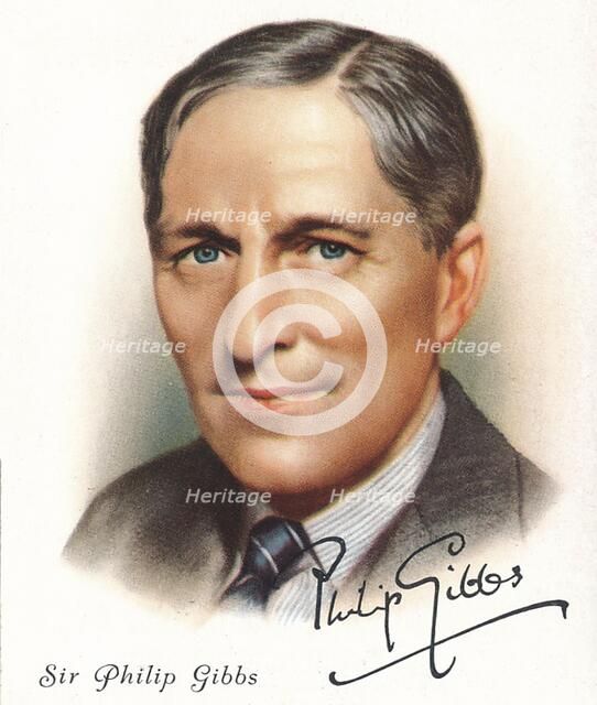 Sir Philip Gibbs, 1937. Artist: Unknown.