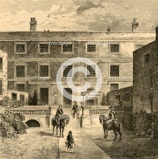 'Sir R. Clayton's House, Garden Front', (1897). Creator: Unknown.