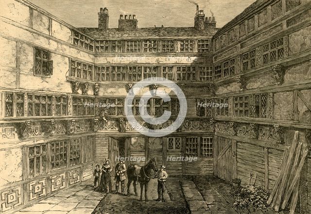 'Sir R. Whittington's House, Crutched Friars, 1803', (1897). Creator: Unknown.