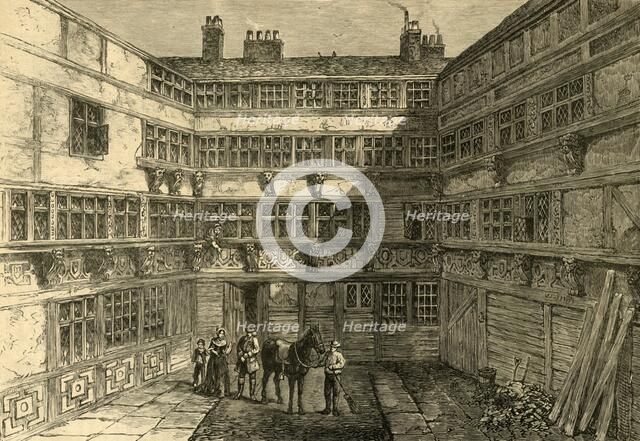 'Sir R. Whittington's House, Crutched Friars, 1803', (1897). Creator: Unknown.