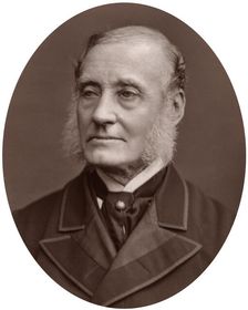 Sir Rutherford Alcock, British diplomat and President of the Royal Geographical Society, 1877.Artist: Lock & Whitfield