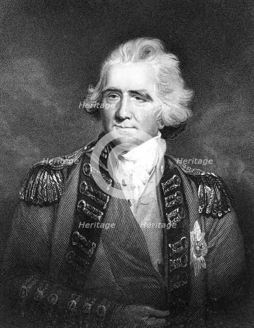 Sir Ralph Abercromby, British general.Artist: HD Cook