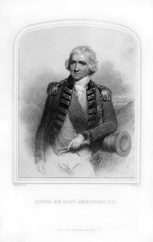 Sir Ralph Abercromby, British Lieutenant-General, (1870).Artist: H Robinson