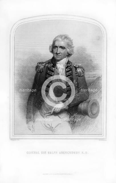 Sir Ralph Abercromby, British Lieutenant-General, (1870).Artist: H Robinson