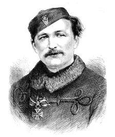 Sir Randall Roberts, Bart., Captain of the Irish Eight at Wimbledon, 1871. Creator: Unknown