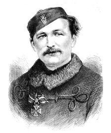 Sir Randall Roberts, Bart., Captain of the Irish Eight at Wimbledon, 1871. Creator: Unknown