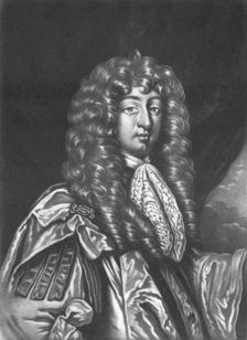 'Sir Richard Chicheley, Admiral under Prince Rupert Creator: Robert Dunkarton
