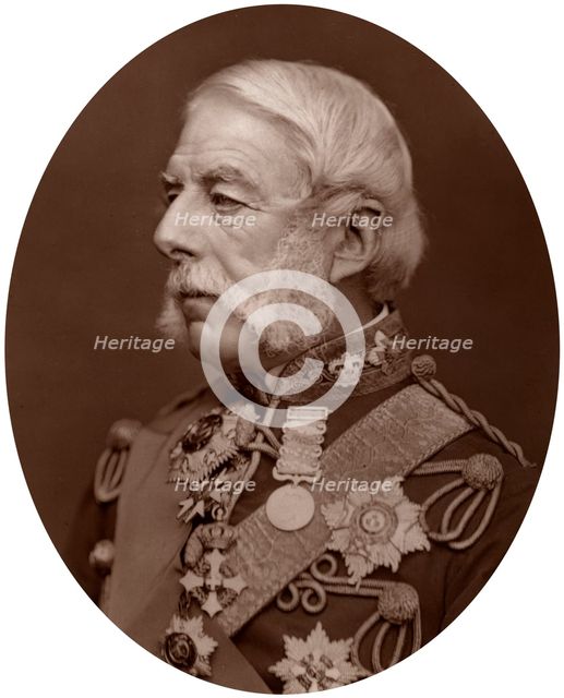 Sir Richard Airey, 1878.Artist: Lock & Whitfield