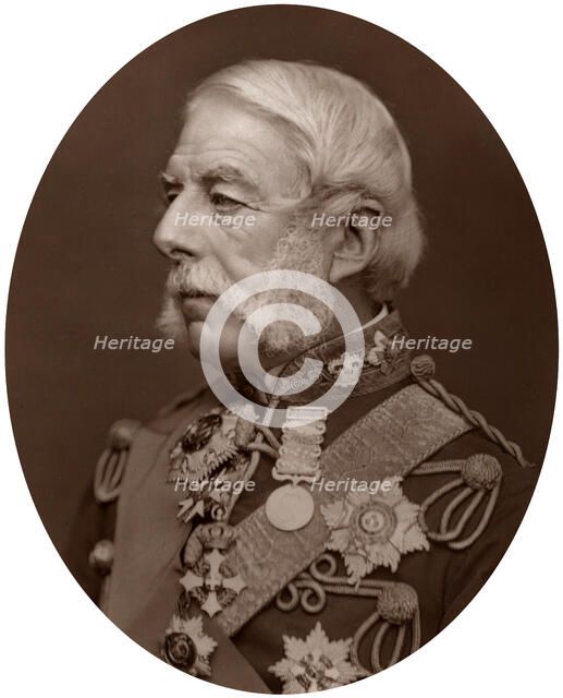 Sir Richard Airey, 1878.Artist: Lock & Whitfield