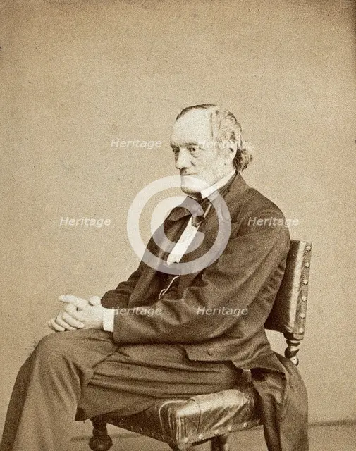 Sir Richard Owen, 1867. Creator: Ernest Edwards.