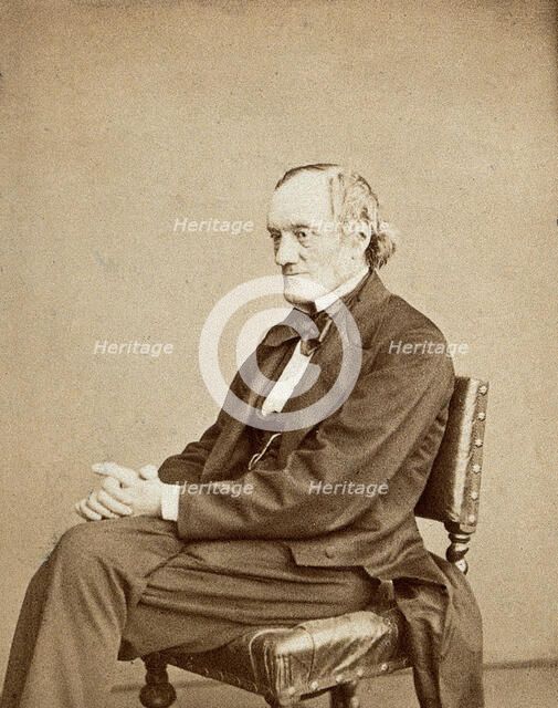 Sir Richard Owen, 1867. Creator: Ernest Edwards.