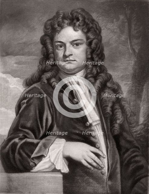 Sir Richard Steele, Irish writer and politician, 1711 (1906). Artist: Unknown