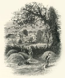 Sir Richard Steele's House, near Caermarthen (The White House) c1870