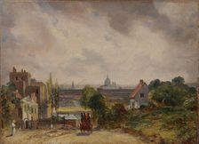 Sir Richard Steele's Cottage, Hampstead, 1831 to 1832. Creator: John Constable