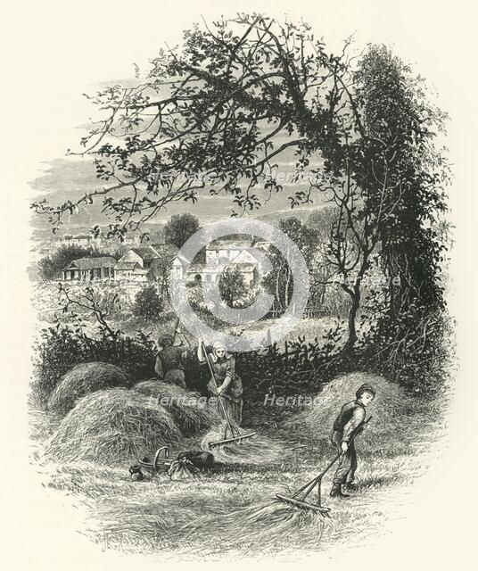 'Sir Richard Steele's House, near Caermarthen (The White House)', c1870.