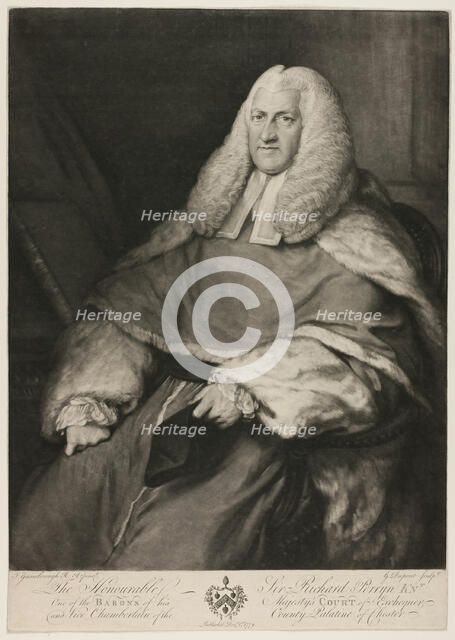 Sir Richard Perryn, n.d. Creator: Gainsborough Dupont.