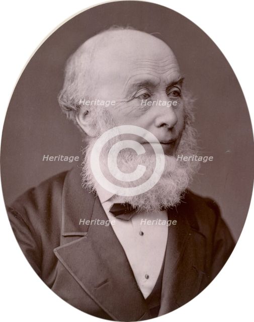 Sir Richard Redgrave, landscape painter, 1878. Creator: Lock & Whitfield.