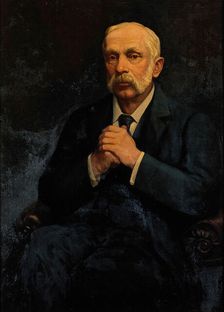 Sir Rickman John Godlee, c1910s. Creator: Harry Herman Salomon
