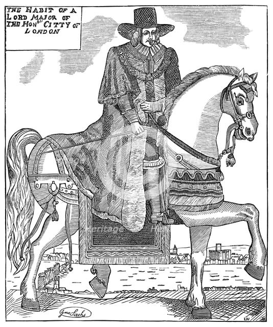Sir Robert Titchborne, Mayor of London c1656 (1886). Creator: Unknown.