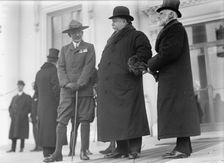 Sir Robert Baden-Powell, William Howard Taft and James Bryce, 1911. Creator: Harris & Ewing