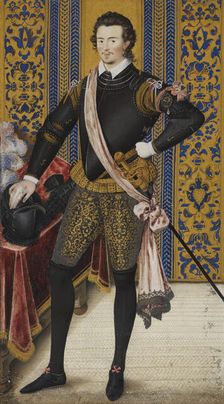 Sir Robert Dudley, Duke of Northumberland, c1600. Creator: Nicholas Hilliard