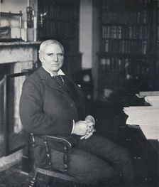 Sir Robert Finlay in his chambers c1903. Artist: Campbell & Gray