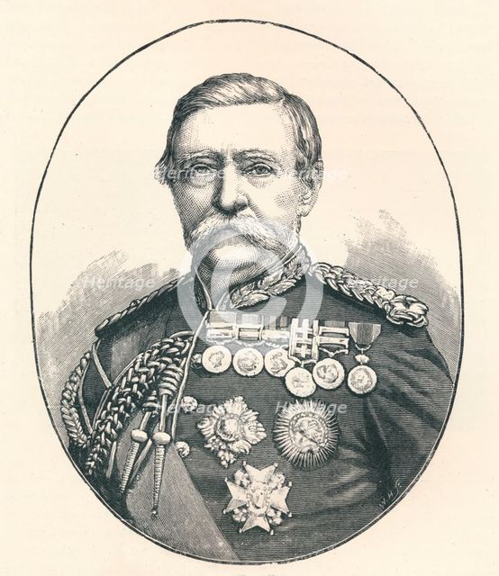 Sir Robert Napier (1791-1876), Lord Napier of Magdala, 1896. Artist: Unknown