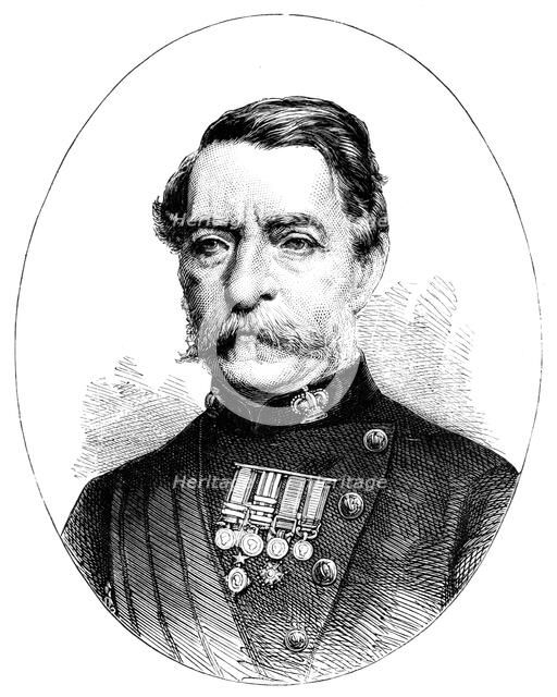 Sir Robert Napier (1791-1876), Lord Napier of Magdala. Artist: Unknown