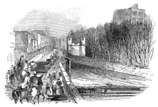 Sir Robert Peel entering Tamworth, 1845. Creator: Unknown