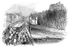Sir Robert Peel entering Tamworth, 1845. Creator: Unknown