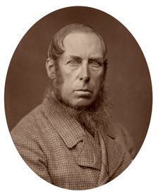 Sir Robert Porrett Collier, judge of the Judicial Committee of the Privy Council, 1880.Artist: Lock & Whitfield