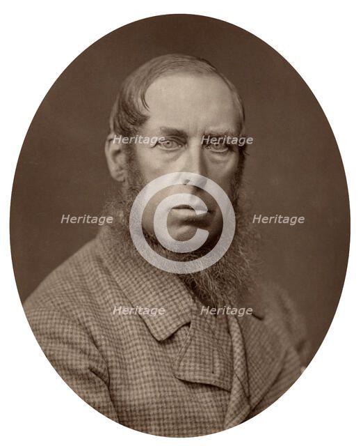Sir Robert Porrett Collier, judge of the Judicial Committee of the Privy Council, 1880.Artist: Lock & Whitfield