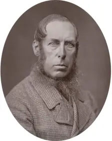 Sir Robert Porrett Collier, judge of the Judicial Committee of the Privy Council, 1880. Creator: Lock & Whitfield